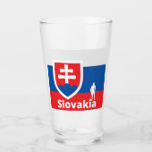 Slovaaks voetbal glas (Voorkant)