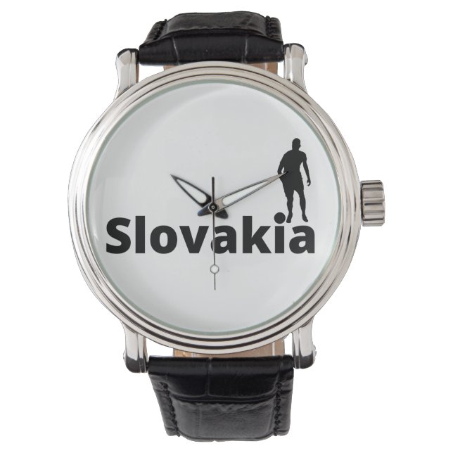 Slovaaks voetbal horloge (Voorkant)