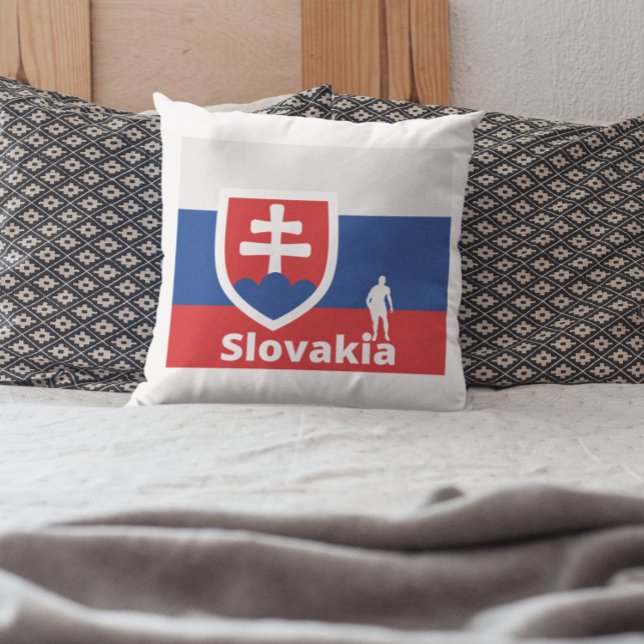 Slovaaks voetbal kussen (Creator heeft geüpload)