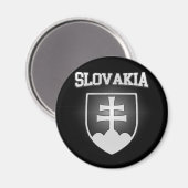 Slovakia Coat of Arms Magneet (Voorkant / Achterkant)