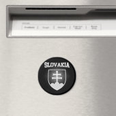 Slovakia Coat of Arms Magneet (Insitu (Vaatwasser))