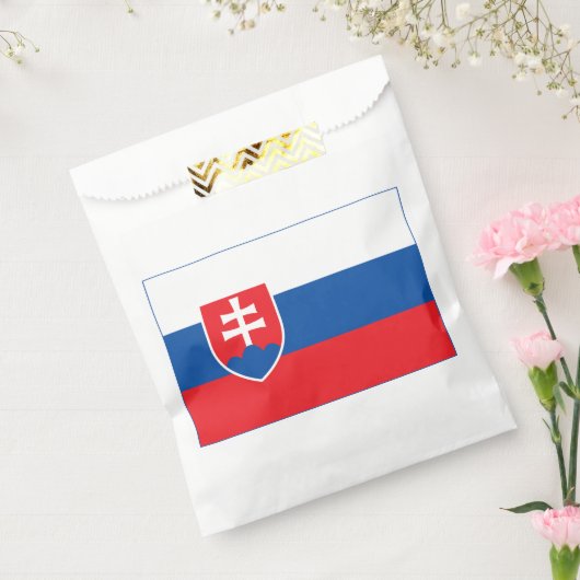 Slovakia Flag Bedankzakje (Gezegeld)
