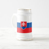 Slovakia Flag Bierpul (Voorkant links)