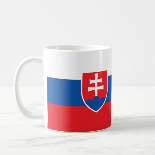 Slovakia Flag Koffiemok (Links)
