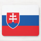 Slovakia Flag Muismat (Voorkant)