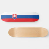 Slovakia Flag Persoonlijk Skateboard (Horizontaal)