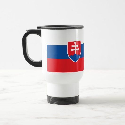 Slovakia Flag Reisbeker (Links)