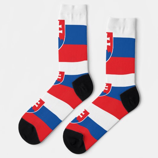 Slovakia Flag Sokken (Links)