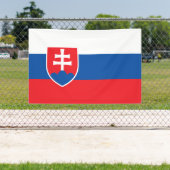 Slovakia Flag Spandoek (Insitu)
