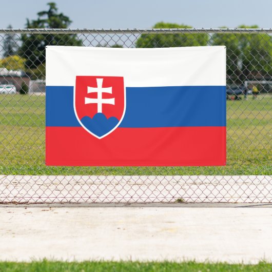 Slovakia Flag Spandoek (Insitu)