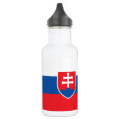 Slovakia Flag Waterfles (Links)