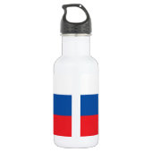 Slovakia Flag Waterfles (Achterkant)