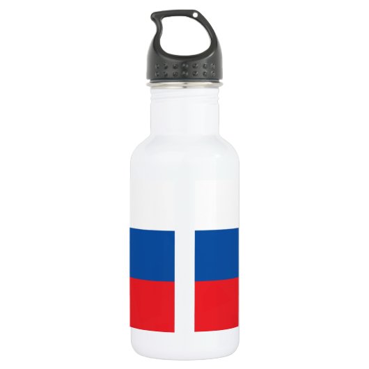 Slovakia Flag Waterfles (Achterkant)