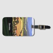 Slovakia landschappelijk landschap bagagelabel (Voorkant (horizontaal))