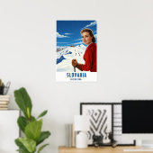 Slovakia ski-poster poster (Thuiskantoor)