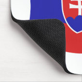Slovakia Vlag Muismat (Hoek)