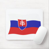 Slovakia Vlag Muismat (Met muis)