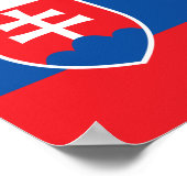 Slovakiaanse vlag poster (Hoek)