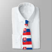 Slovakiaanse vlag stropdas (Gebonden)