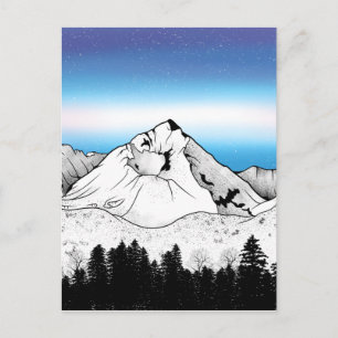 Slovakije Berg Briefkaart