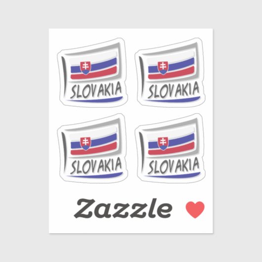 Slovakije Pride X vlag Sticker (Vel)
