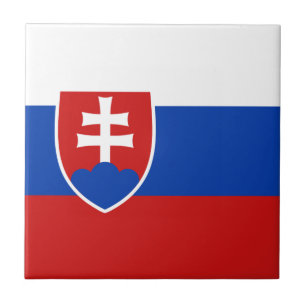 Slovakije Vlag Keramische Tegels Tegeltje