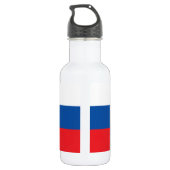 Slovakije Vlag Liberty Bottle Waterfles (Achterkant)