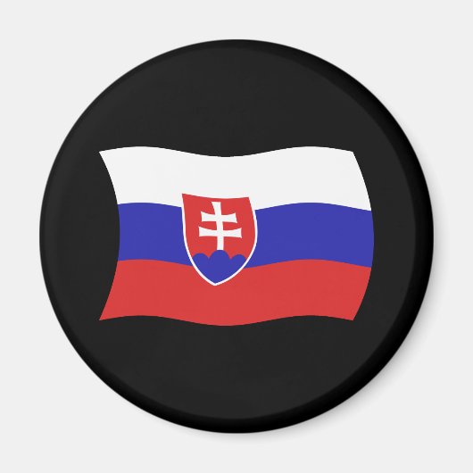 Slovakije Vlag Magneet (Voorkant)