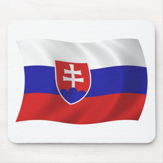 Slovakije Vlag Muismat (Voorkant)