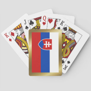 Slovakije Vlag Speelkaarten