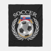 Slovakije Voettuig 2016 Fleece Deken (Voorkant)