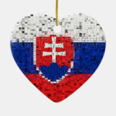 Slovakijkkaneel Keramisch Ornament (Achterkant)