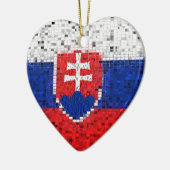 Slovakijkkaneel Keramisch Ornament (Links)