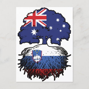 Sloveens Australisch Australië - boomkorren Briefkaart