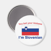 Sloveens Klobase Magneet (Voorkant / Achterkant)