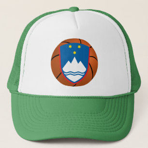 Sloveens nationaal basketbalteam trucker pet