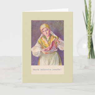 Sloveens paasWenskaart Feestdagen Kaart