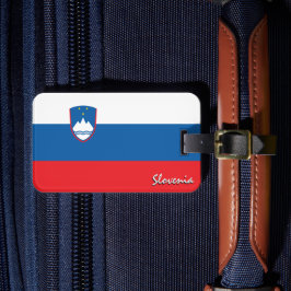 Sloveense Bagagelabel, patriottische Sloveense vla Bagagelabel