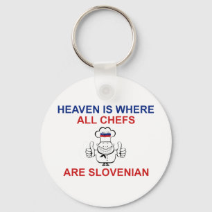 Sloveense Chefs Sleutelhanger