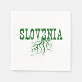 Sloveense krant Art Slovene Servetten (Voorkant)