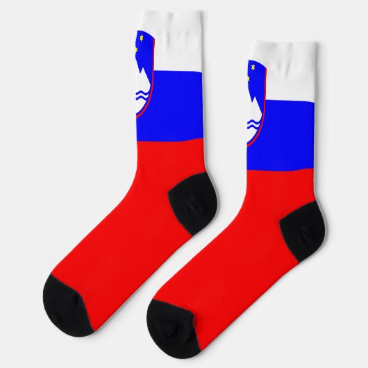 Sloveense Nationale Pride voor de vlag patriottisc Sokken (Links)