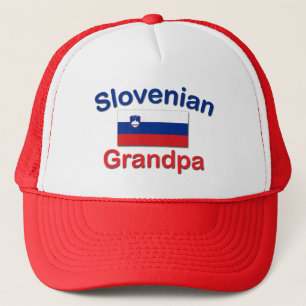 Sloveense opa trucker pet