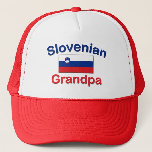Sloveense opa trucker pet (Voorkant)