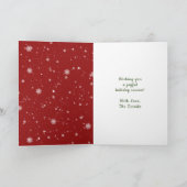 Sloveense pretkerst, aangepast feestdagen kaart (Binnen)