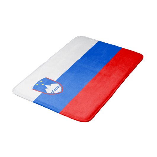Sloveense vlag badmat (Gekanteld)