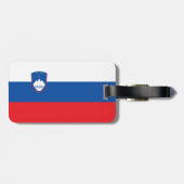 Sloveense vlag bagagelabel (Achterkant horizontaal)