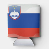 Sloveense vlag blikjeskoeler (Achterkant)
