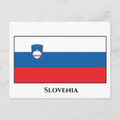 Sloveense vlag briefkaart (Voorkant)