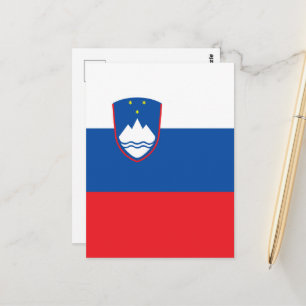Sloveense vlag briefkaart