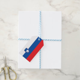 Sloveense vlag cadeaulabel